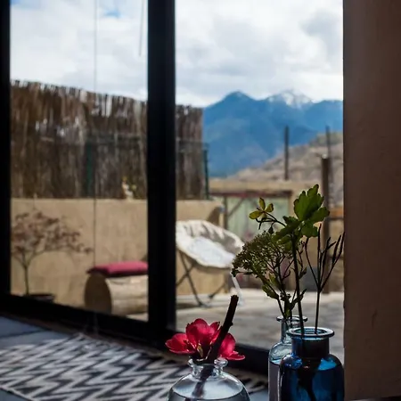 Le Nid D' Evol Gite Avec Balneo,Terrasse Et Vue Sur La Montagne Olette Exterior photo